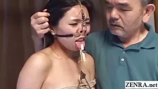 自製性與美麗和結束在她的嘴色情