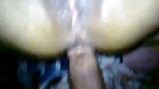 性感與性感的黑人在他的朋友色情面前